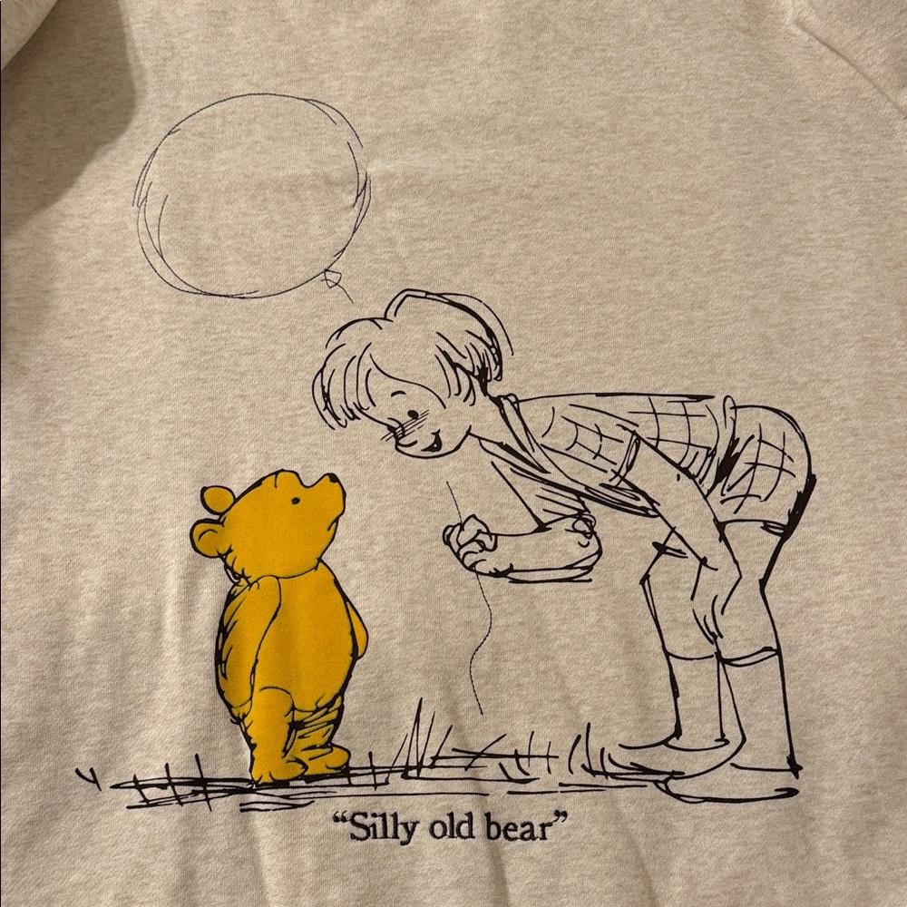 Disney Cream Sweatshirt with Winnie the Pooh Design - Picture 2 of 5
